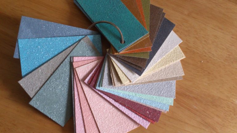 Some of the colours we do in Crystal Brush — for ceilings as well as walls.