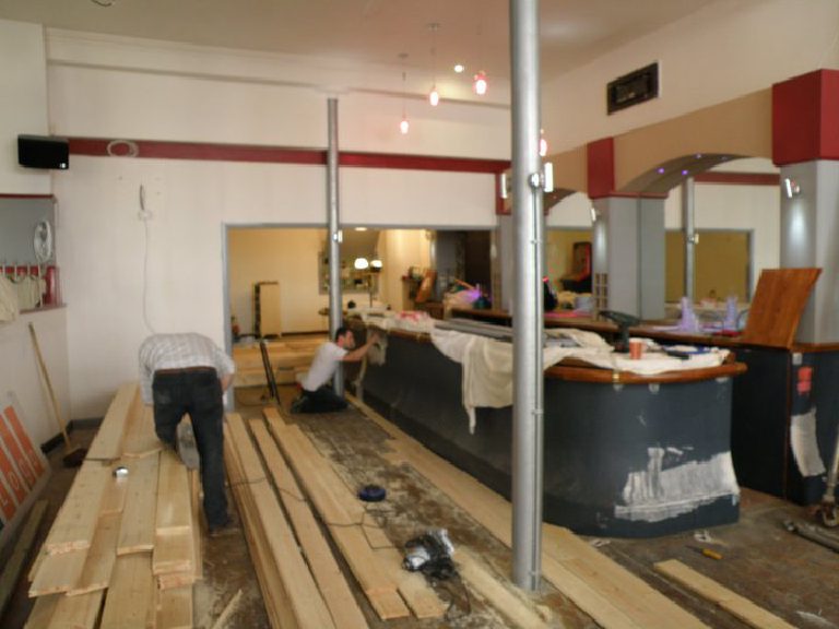 Bar surface preparation