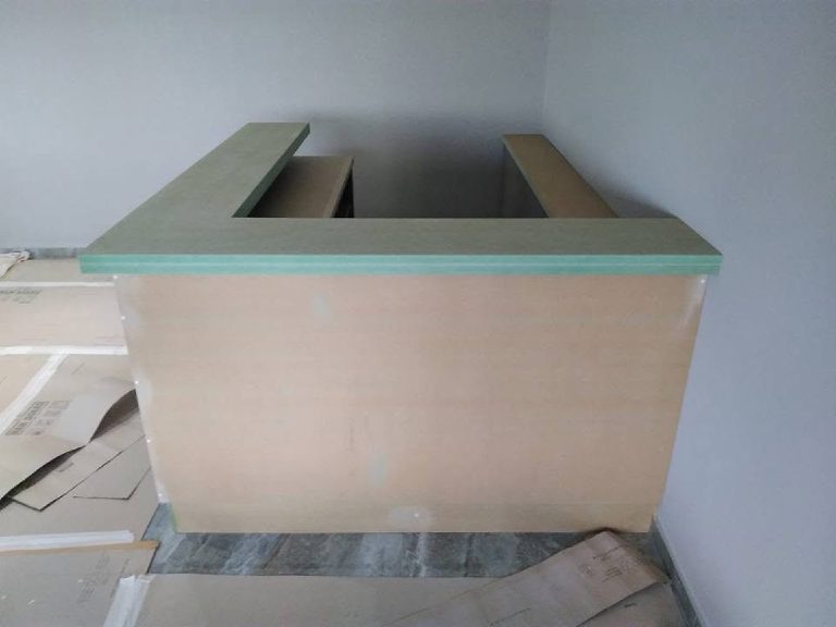 The bar carcass from behind