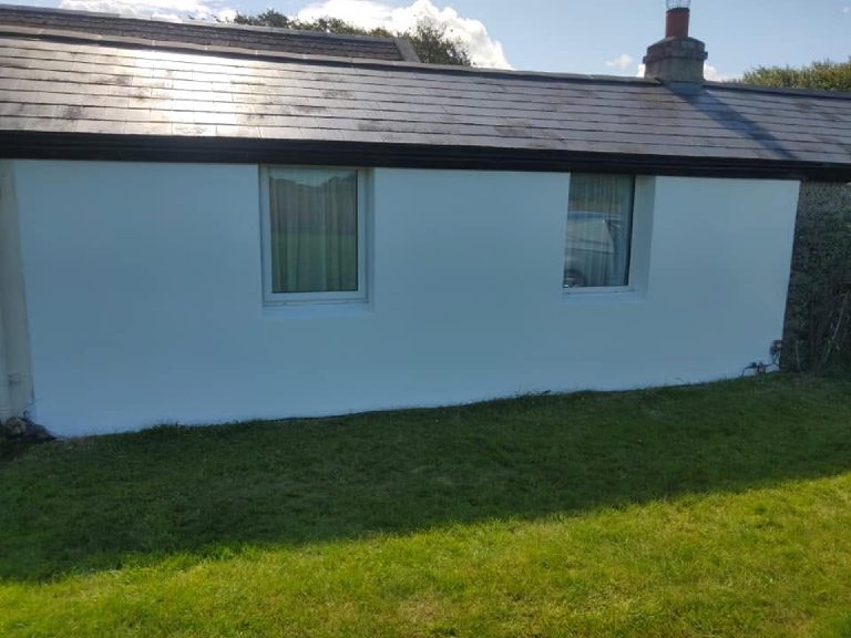 Cottage Wall, Wetherby Thin Coat Render