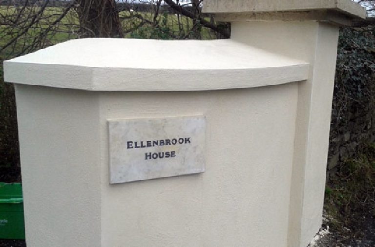Driveway Entrance, Ellenbrook House