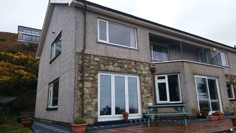 An old and tired looking property about to be turned into something beautiful