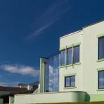 Lag Birragh finished in mint green lightweight render