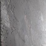 Detail of the weathered concrete texture with a soft sheen