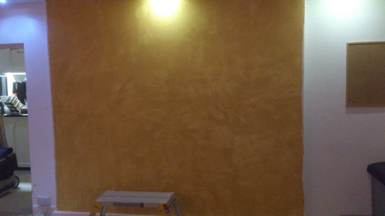 Gold Lucidato Venetian Plaster