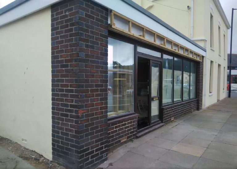 The empty unit before the fit-out began