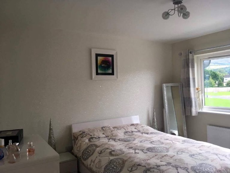 Glitter Feature Wall for Dawn