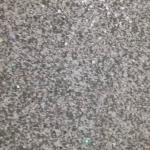 The grey and silver glitter with holographic flecks, up close