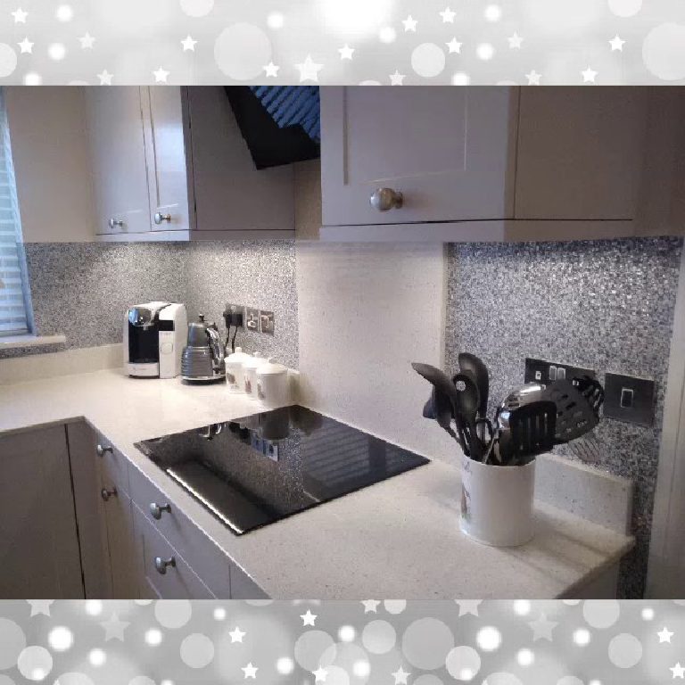 Silver Ilumitextra Kitchen for Rachel