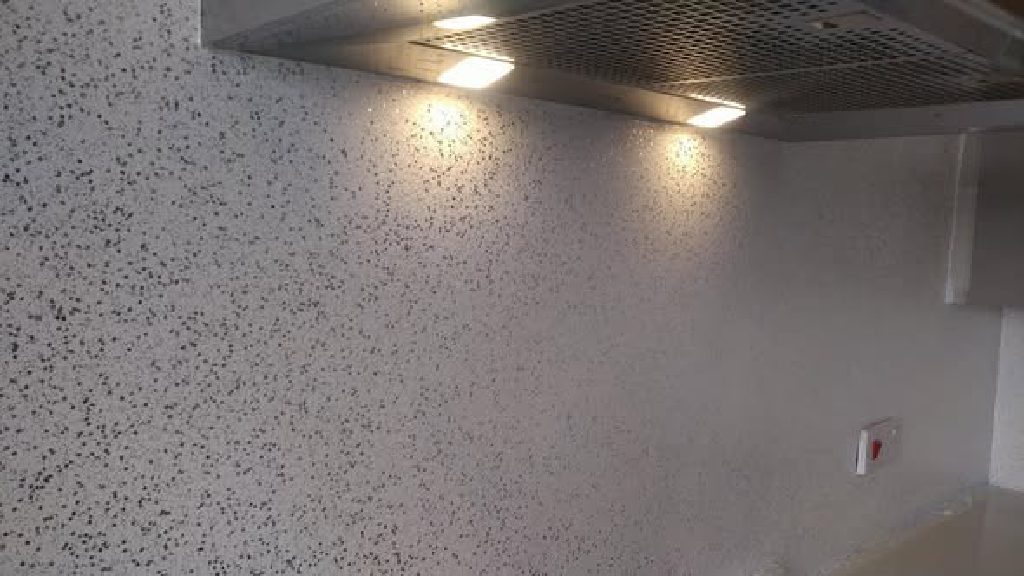 The sparkle under the extractor lights