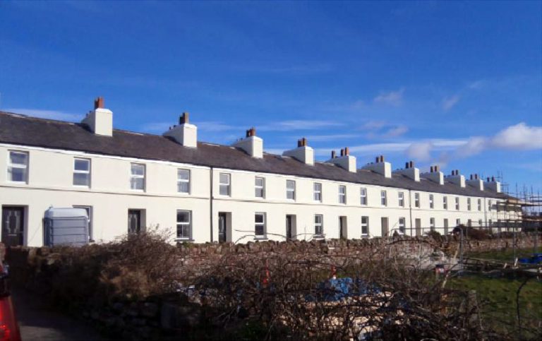 Complete external renovation of this terrace row