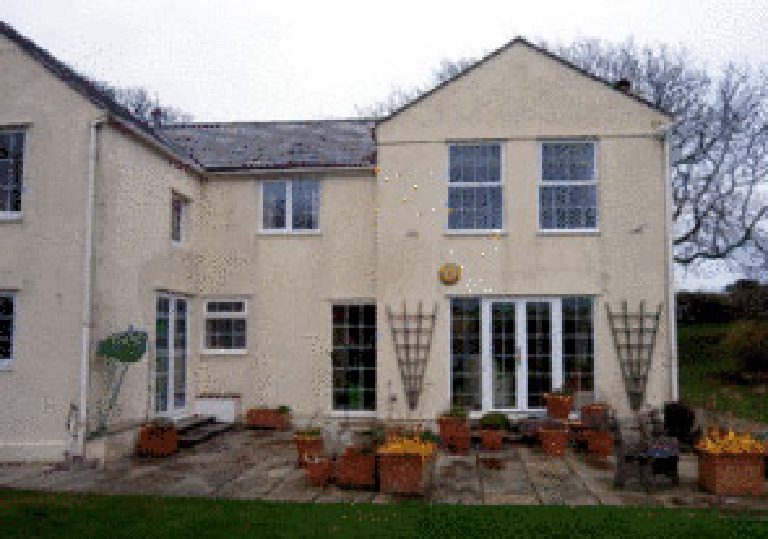 The exterior prior to work commencing