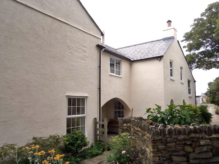 Re-rendered with a Lime thin coat render system
