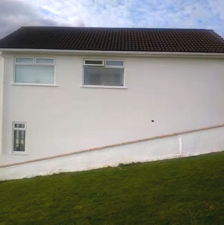 Finished exterior