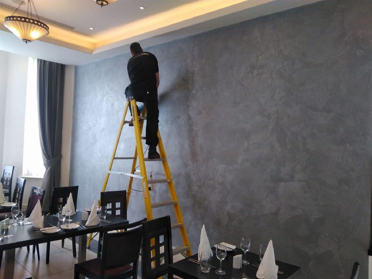 Marmorino Walls, Mannin Hotel