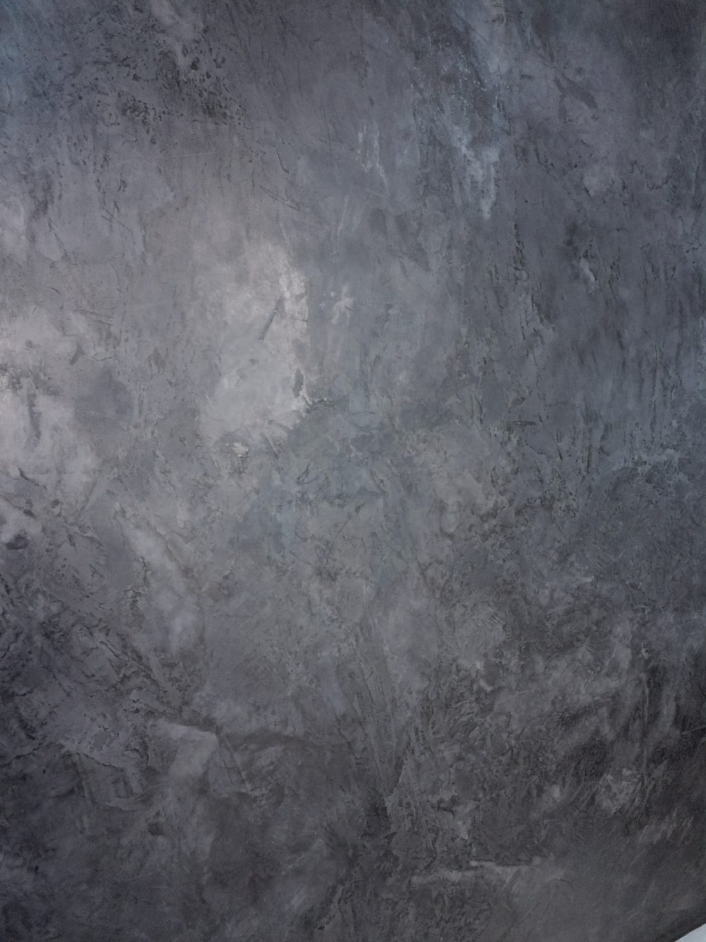 Slate grey MicroCement close up