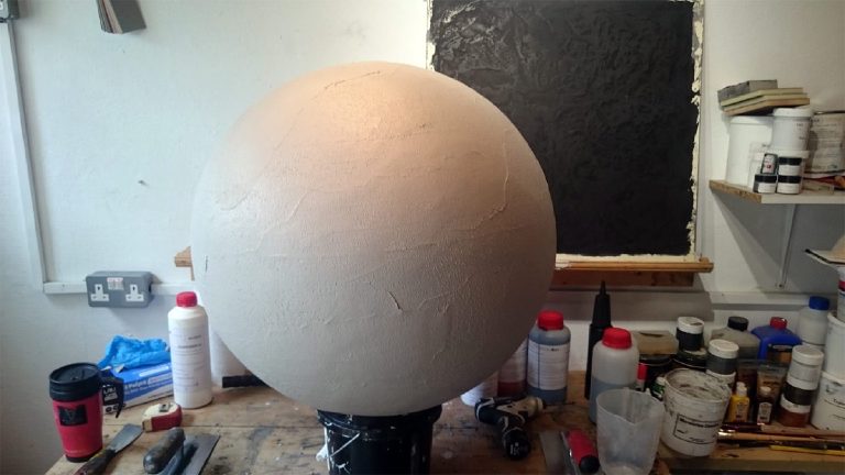 Custom-made Slate Grey sphere