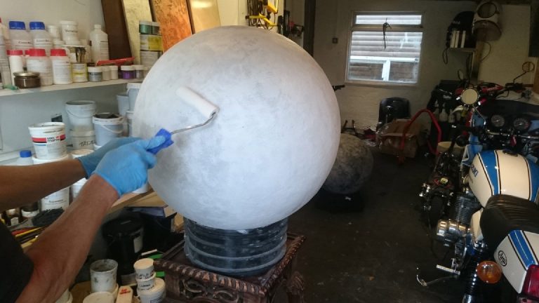 Iron coating developing