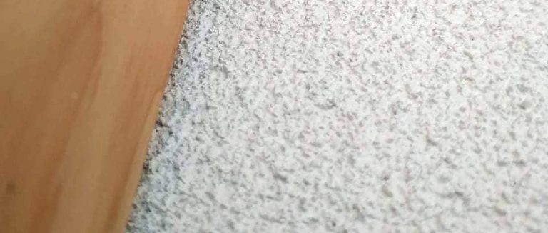 Ground cork sprayed on, close up