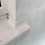 Window sill repair completed