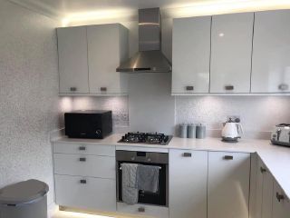 Silver Sparkle Kitchen