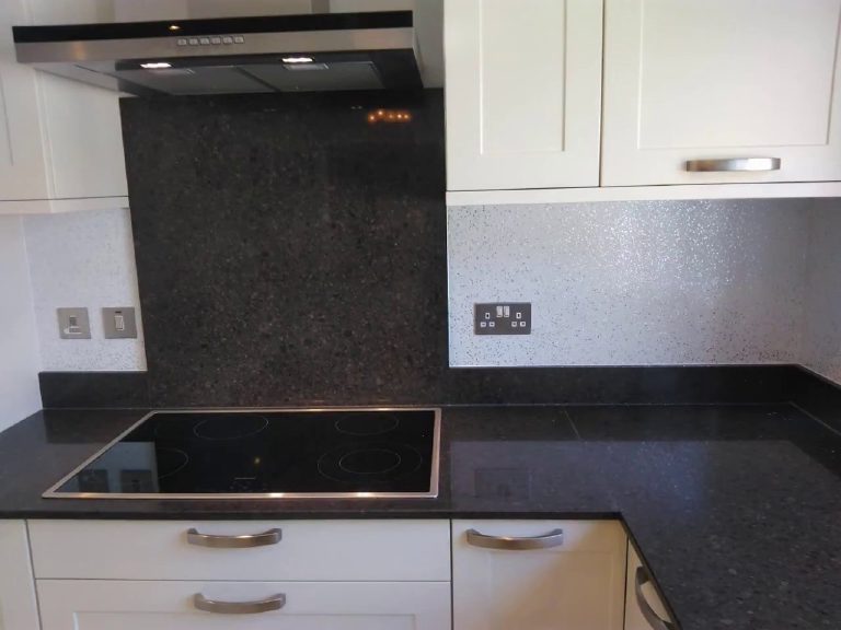 Sparkly Kitchen Splash Back
